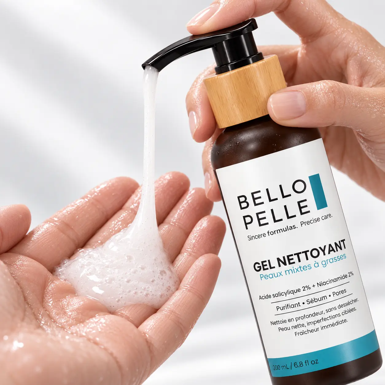 Vue complémentaire de GEL NETTOYANT - Peau mixte a grasse