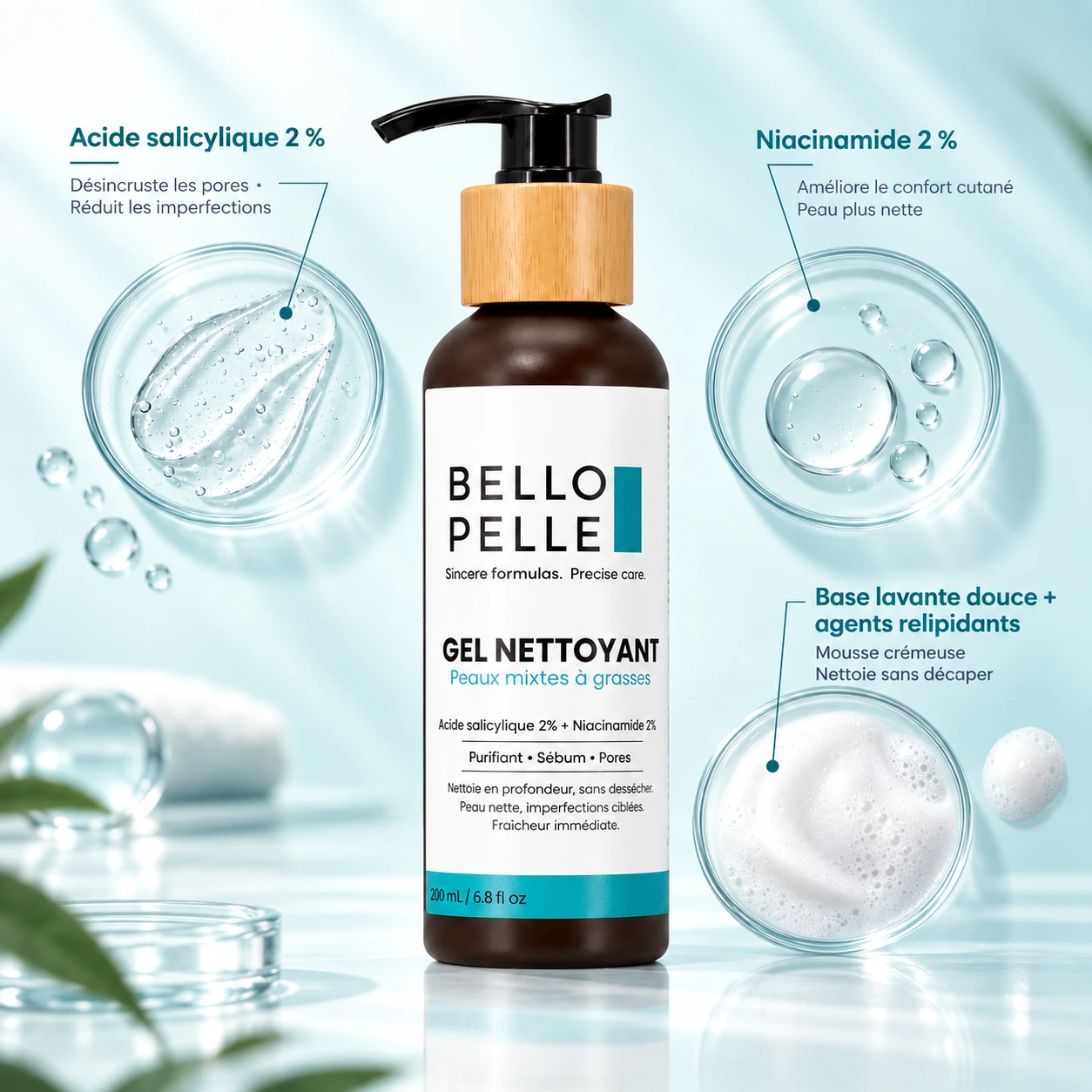 GEL NETTOYANT - Peau mixte a grasse — vue 3