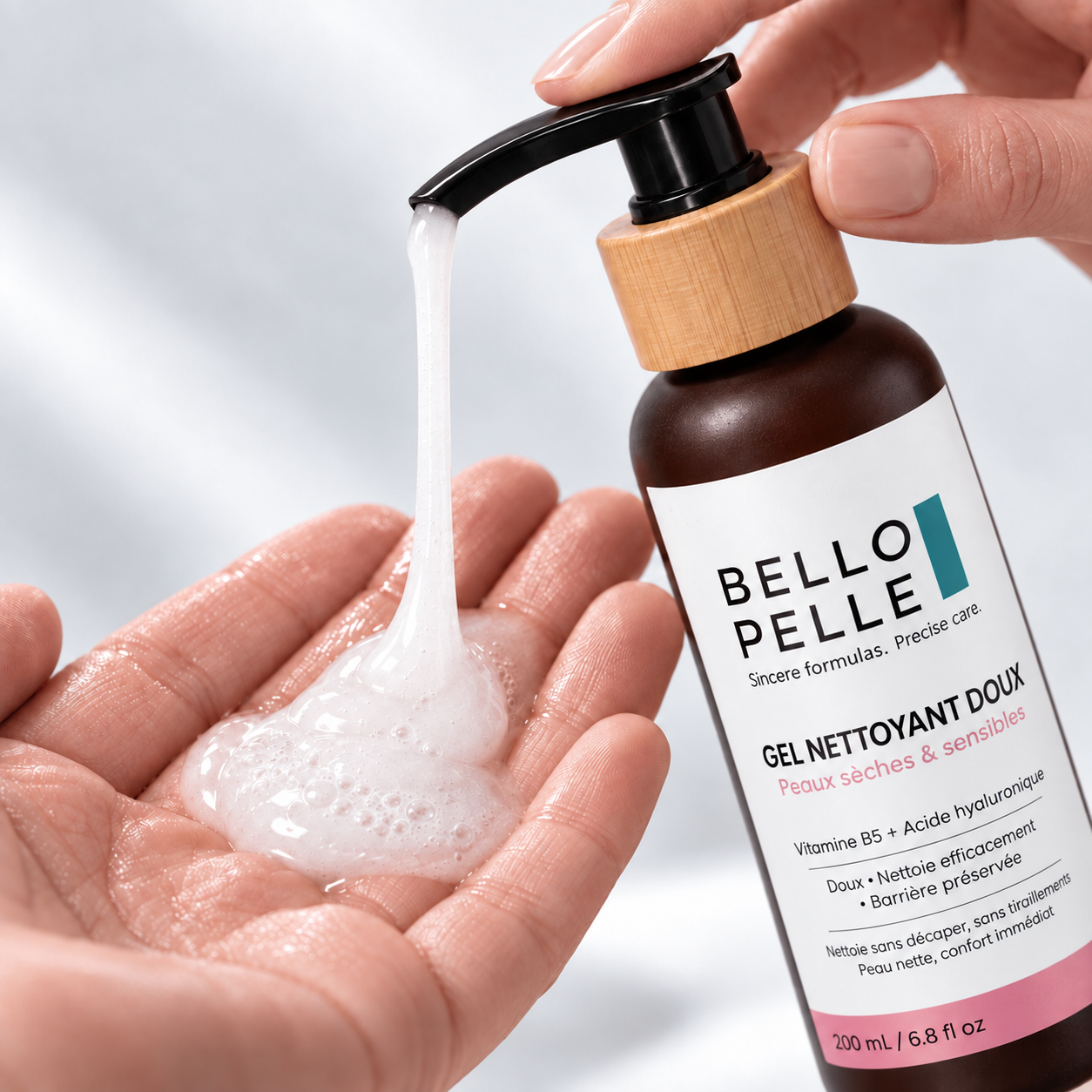 Vue complémentaire de Gel Nettoyant Doux — Peaux sèches & sensibles