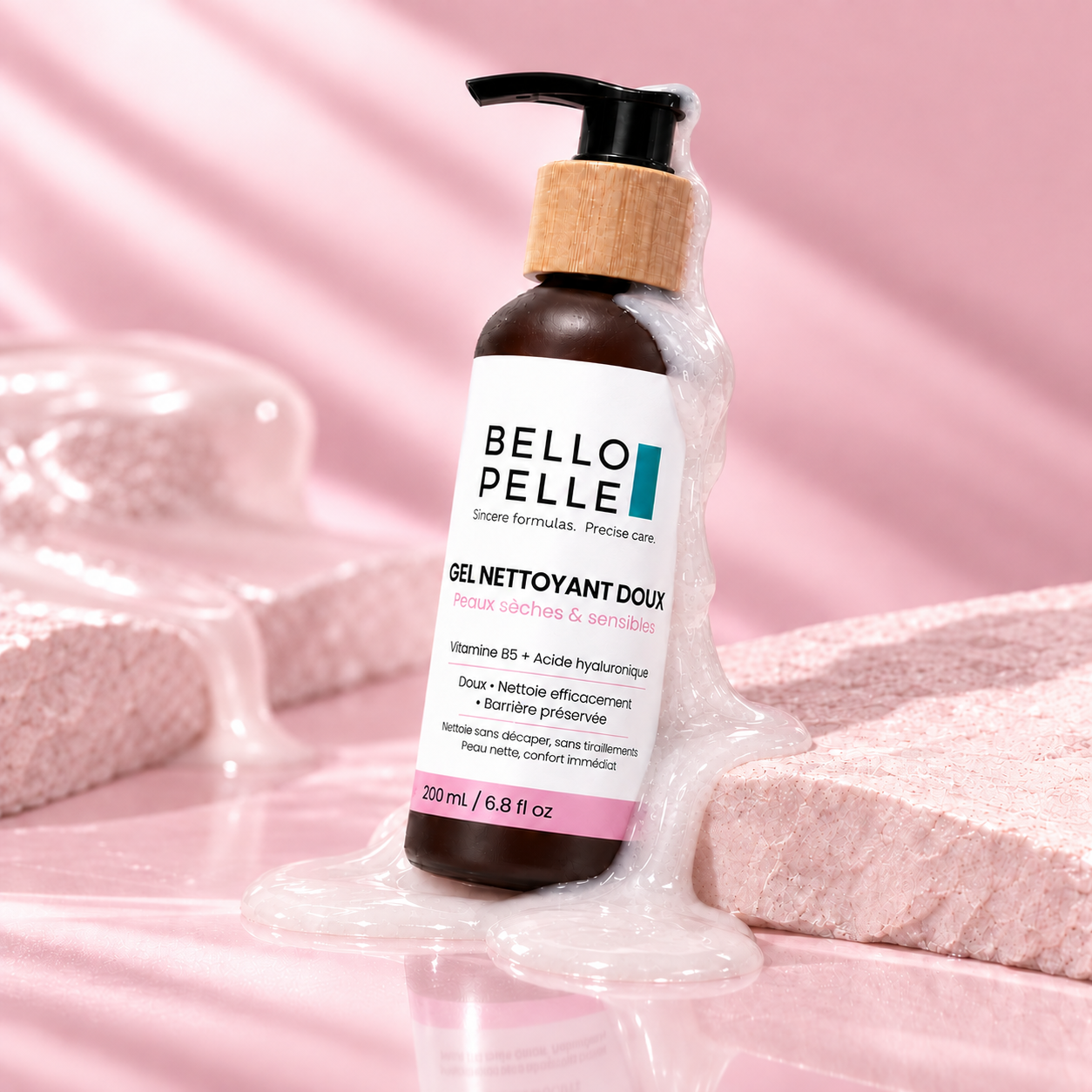 Gel Nettoyant Doux — Peaux sèches & sensibles — détail 1